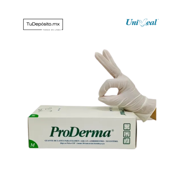 Guante de Latex Proderma Uniseal - Image 3
