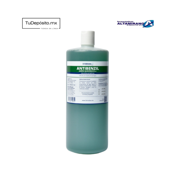 Antibenzil Jabón Quirúrgico NF* (1 Lts.) Altamirano