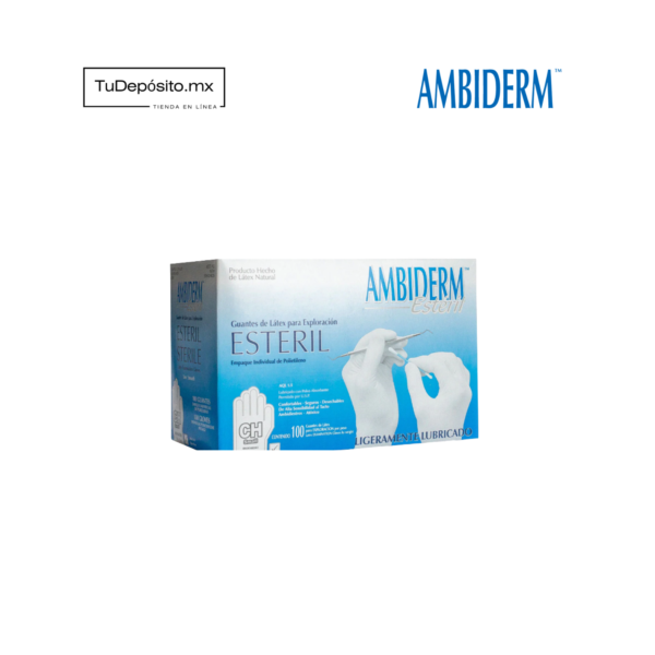 Guante de Látex Estéril Ambiderm
